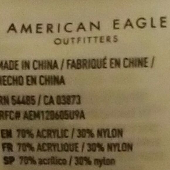 NEW! American Eagle Outfitters Multi Color Soft Sweater Size M - Picture 6 of 8